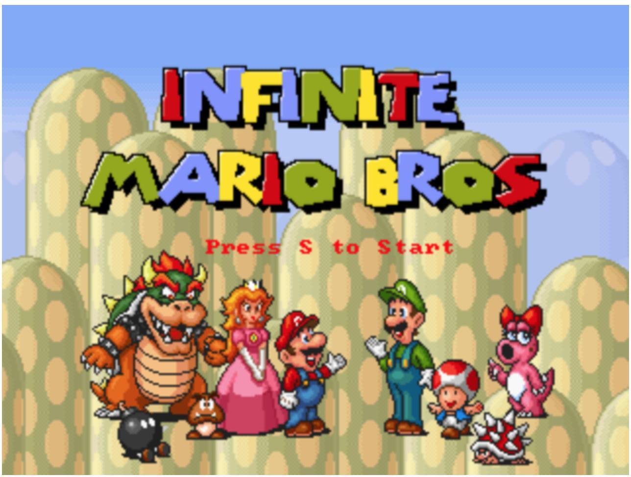 Новости о Mario Infinite (itch)