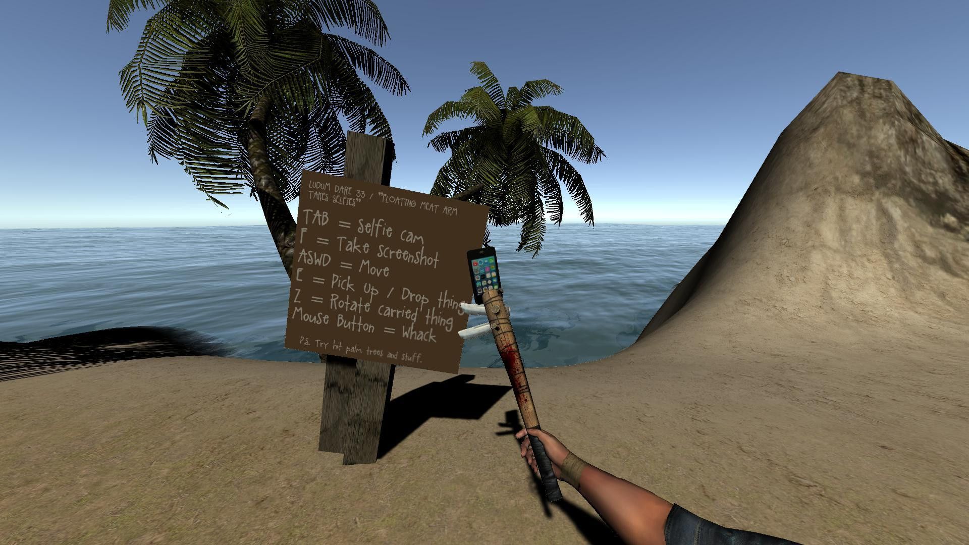 LD33 - Floating Arm Takes Selfies (itch) LD33 - Floating Arm Takes Selfies (itch)