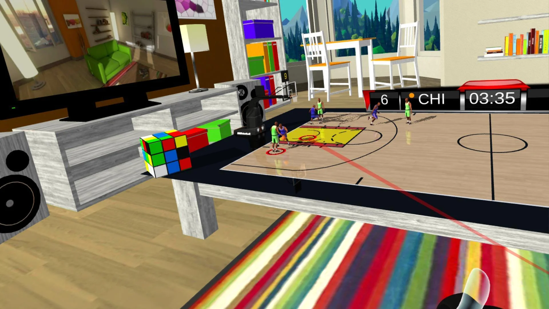 Tabletop Basketball VR Tabletop Basketball VR