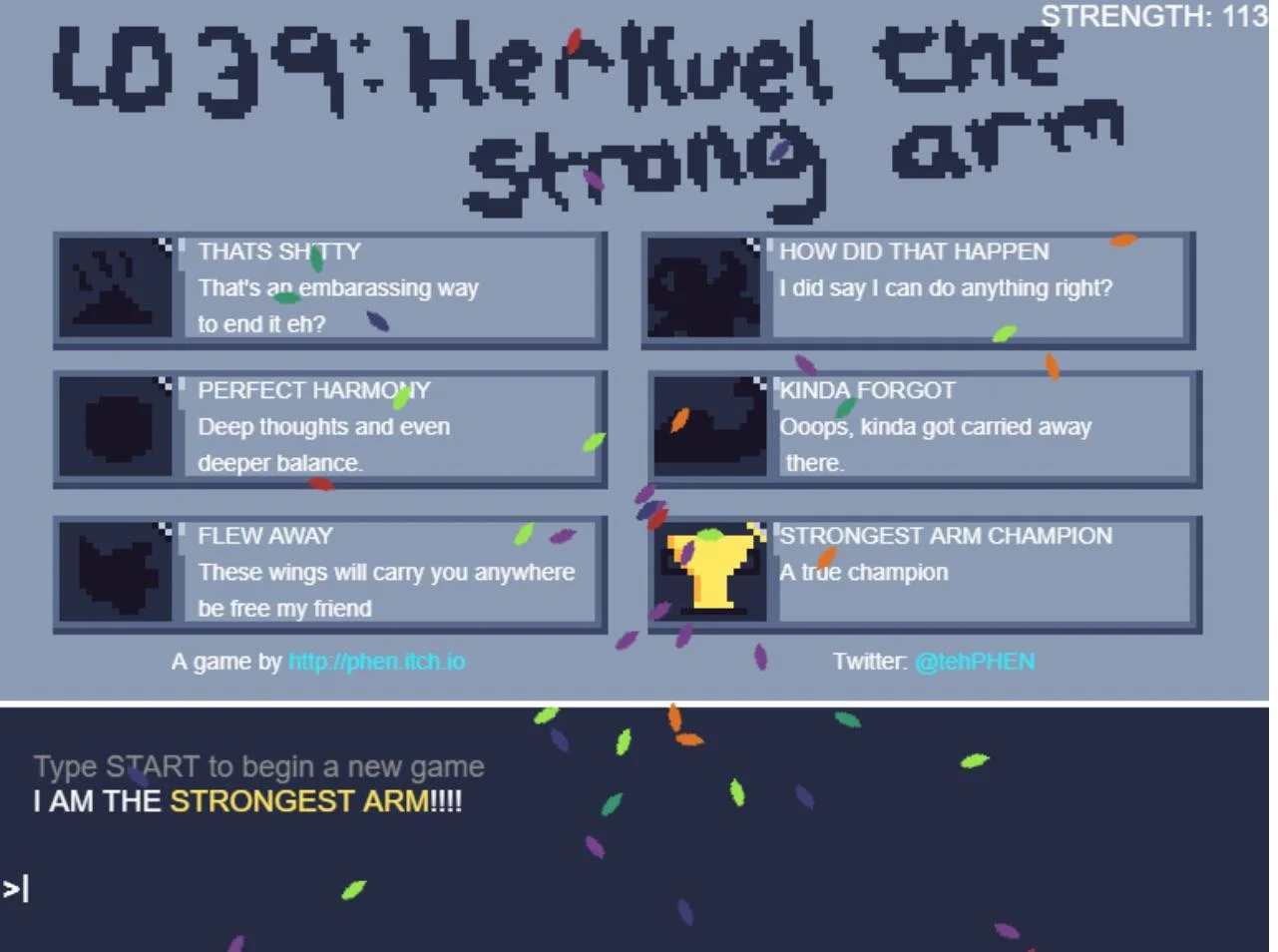 LD39 - Herkuel The Strong Arm (itch) LD39 - Herkuel The Strong Arm (itch)