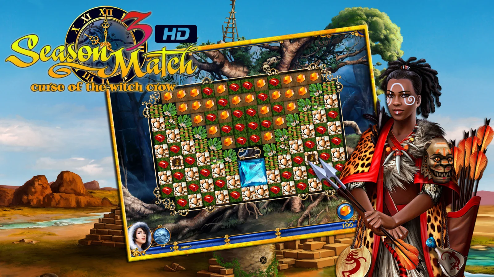 Season Match 3 - Curse of the Witch Crow Season Match 3 - Curse of the Witch Crow