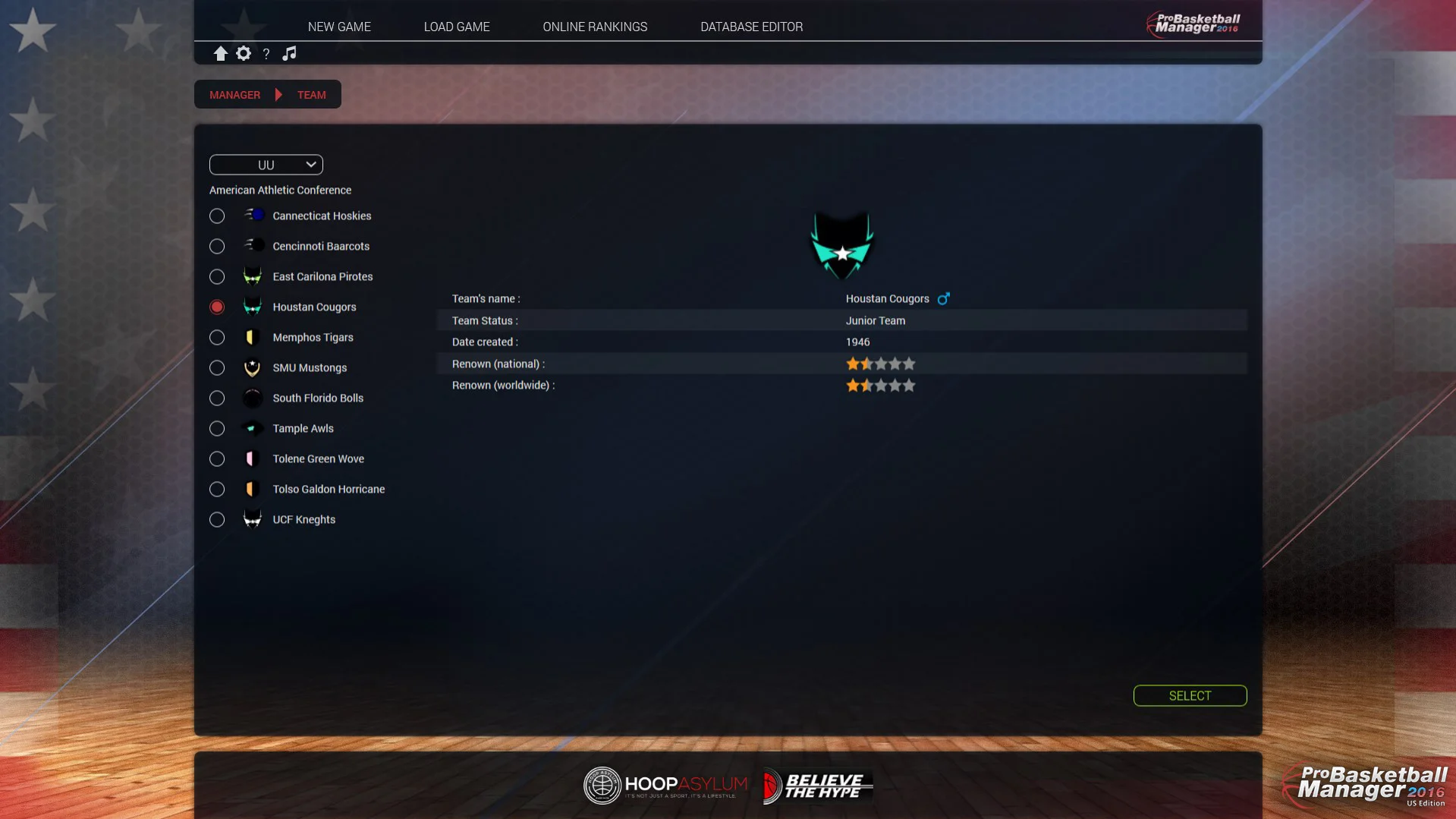 Pro Basketball Manager 2016 - US Edition Pro Basketball Manager 2016 - US Edition