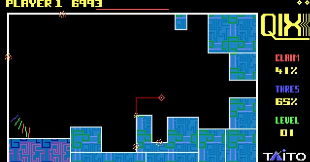 Qix: The Computer Virus Game Qix: The Computer Virus Game