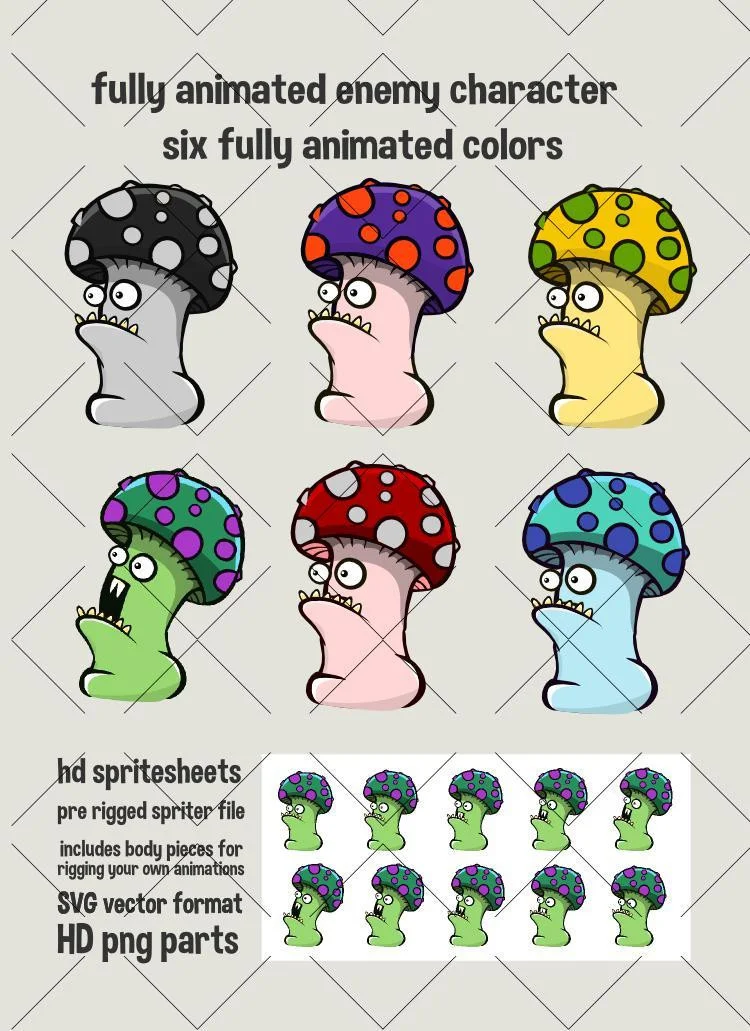 Evil mushroom 2 (itch) Evil mushroom 2 (itch)