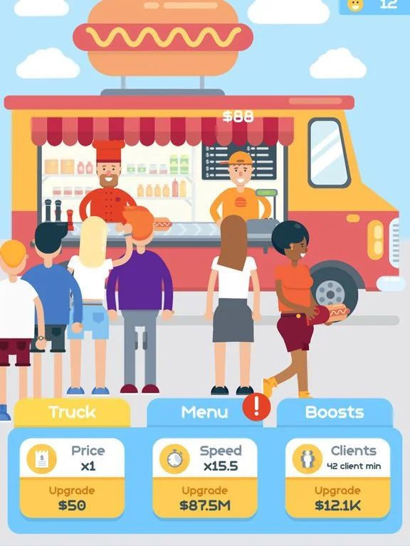 Food Truck Idle Food Truck Idle