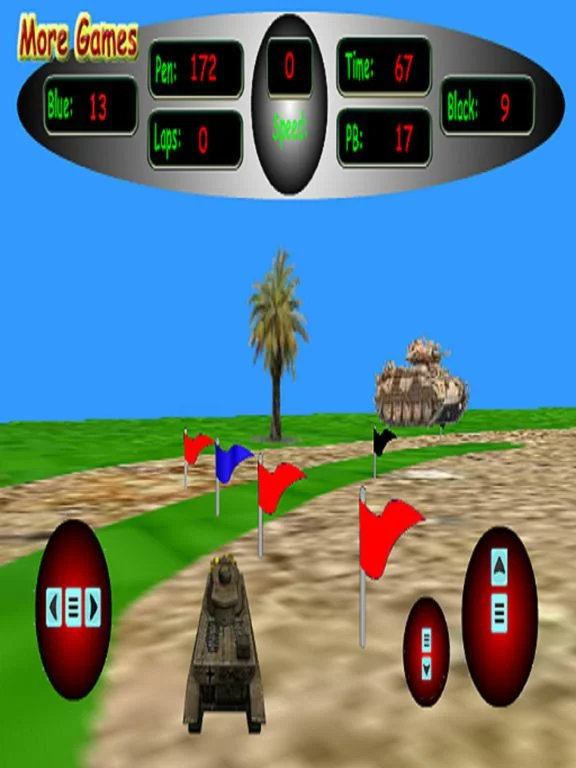 Рецензии 3D Tank Racing - Race Around Track