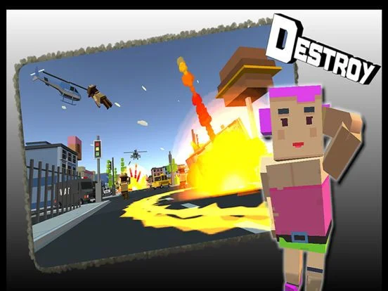 Blocky Wanted Blocky Wanted