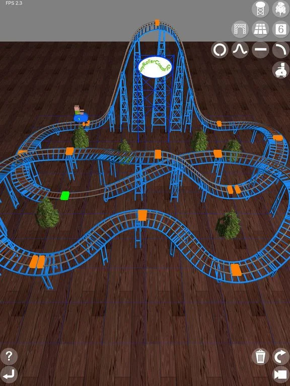 Toy RollerCoaster 3D Toy RollerCoaster 3D
