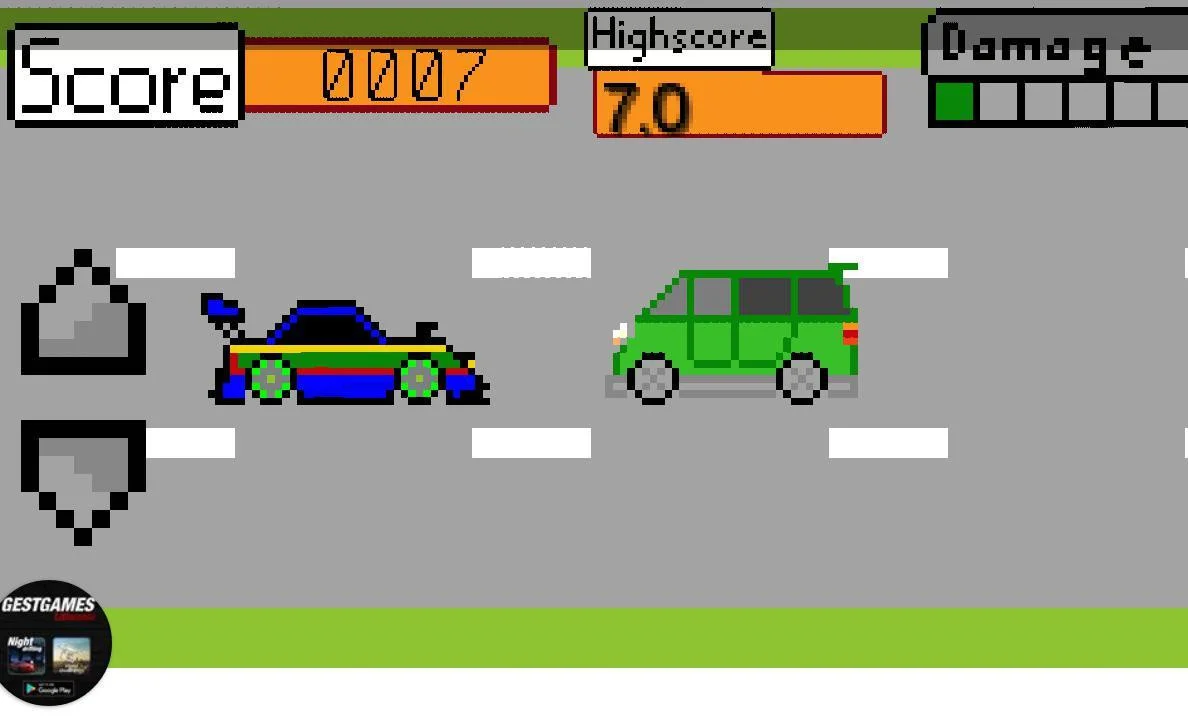 Traffic Pixel Car (itch) Traffic Pixel Car (itch)