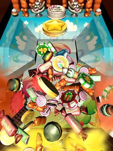 Candy Coins Dozer: Pusher Game