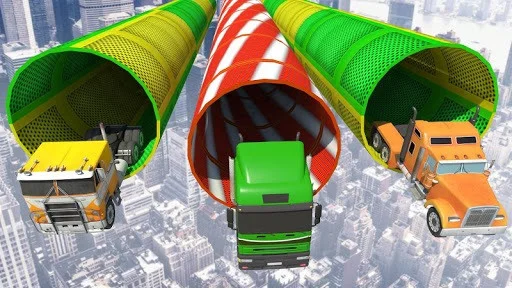 Mega Ramp Transform Racing: Transformer Games Mega Ramp Transform Racing: Transformer Games