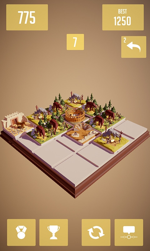 History2048 - 3D puzzle number game