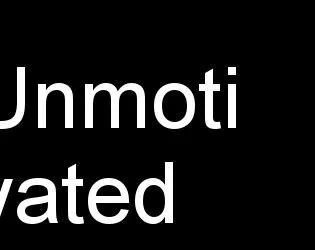 Unmotivated (itch)