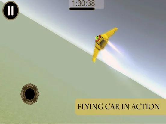 Futur Flying Car Racing: Free Play Flight Simulation
