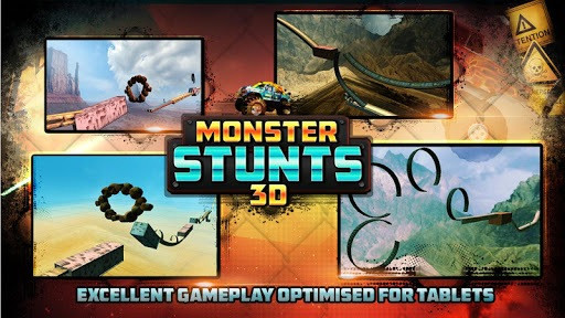 3D MONSTER STUNTS 3D MONSTER STUNTS