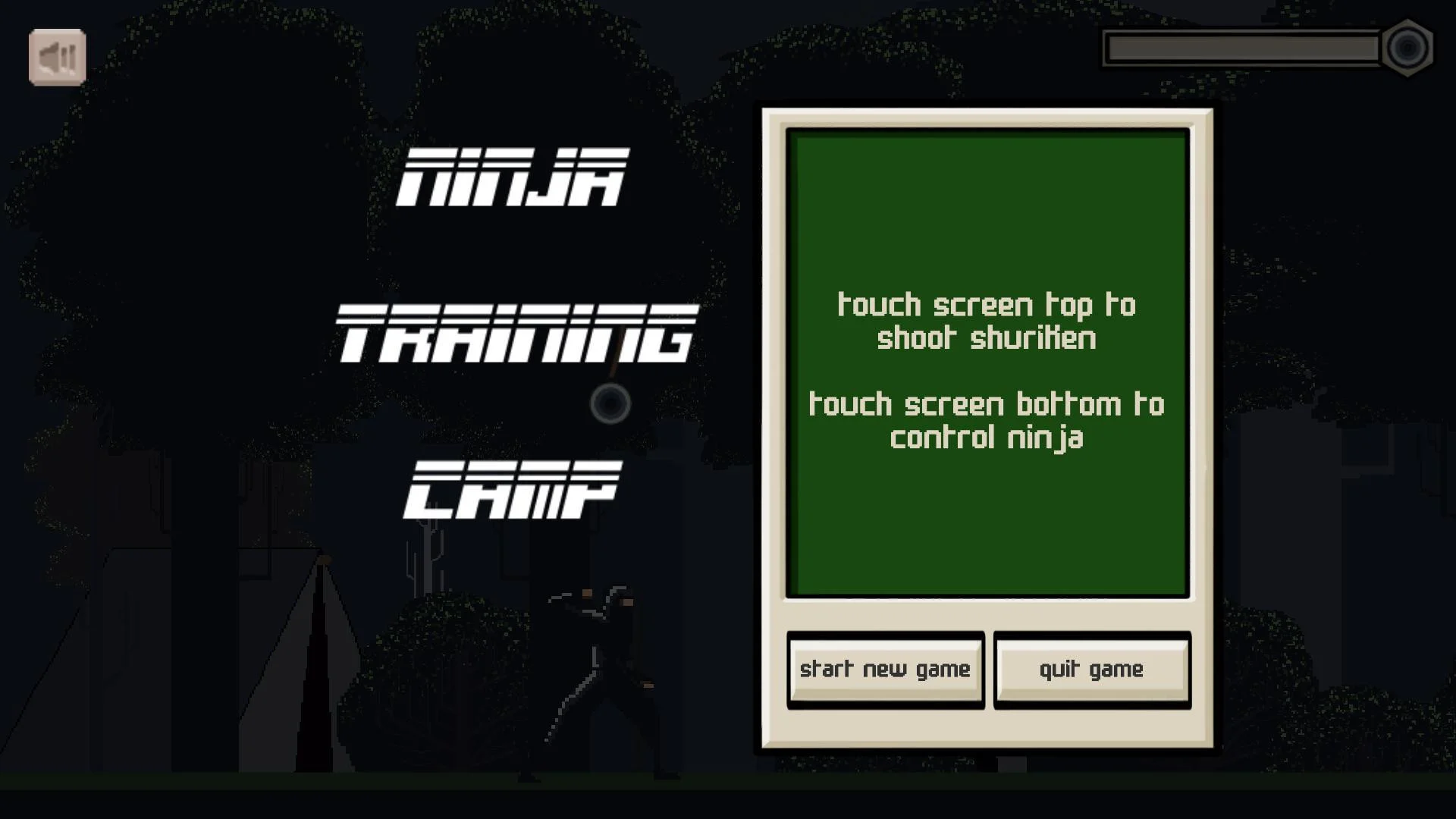 Ninja Training Camp (itch)
