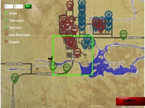 Battle Royale Map, Crafting for H1Z1 Battle Royale Map, Crafting for H1Z1