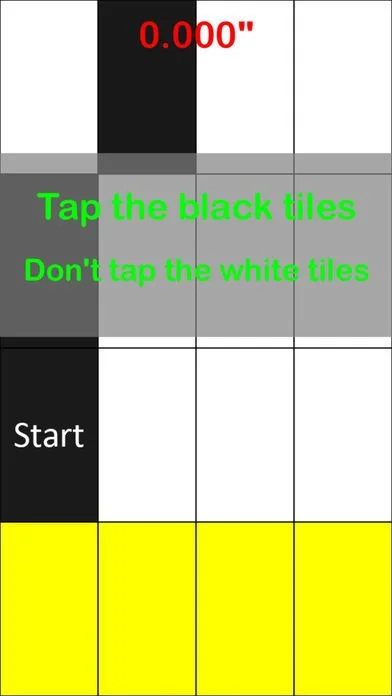Black Tiles (Avoid the white tiles!) Black Tiles (Avoid the white tiles!)