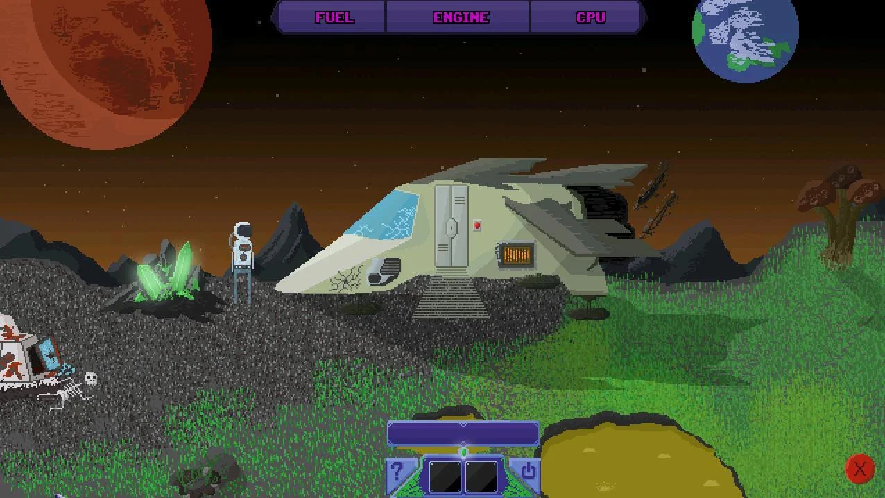 Blaze From Outer Space (itch)