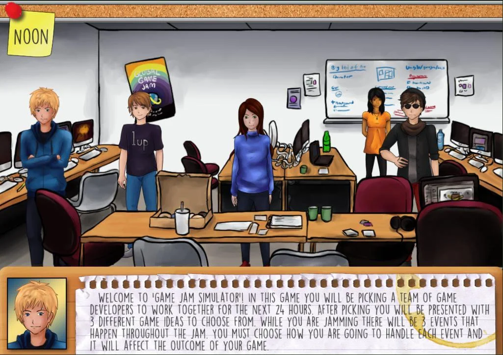 Новости о Game Jam Simulator (Team Joshtaters) (itch)