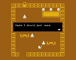 Maybe I should just leave (itch) Maybe I should just leave (itch)