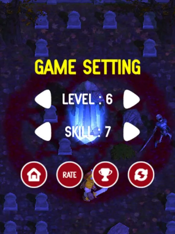 Рецензии Undead Slayer VS Skeleton - Eliminate the Zombie Skeleton in Graveyard Free Game