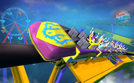 Roller Coaster Racing 3D 2 player Roller Coaster Racing 3D 2 player