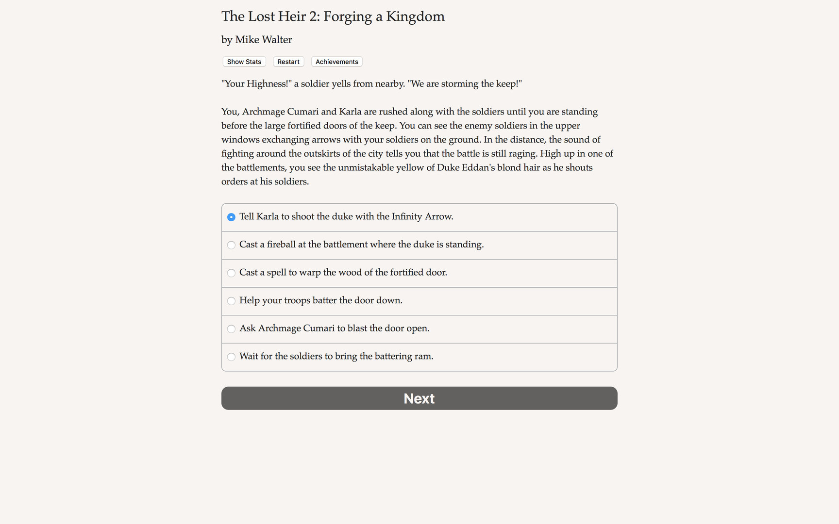 The Lost Heir 2: Forging a Kingdom The Lost Heir 2: Forging a Kingdom
