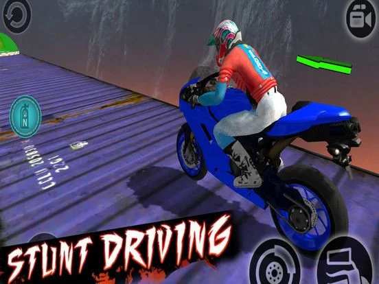 Motor Bike Stunt: Crazy Flying Motor Bike Stunt: Crazy Flying