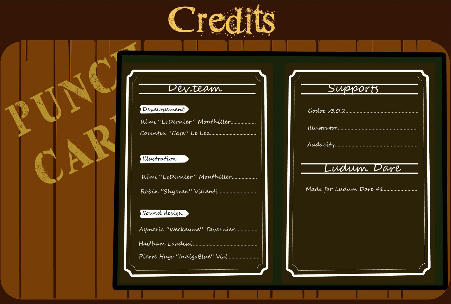 Punch Cards (itch) Punch Cards (itch)