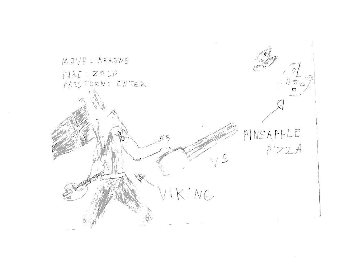 Icelandic viking vs pineapple pizza (itch) Icelandic viking vs pineapple pizza (itch)