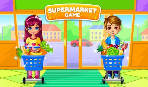 Supermarket game store for kids