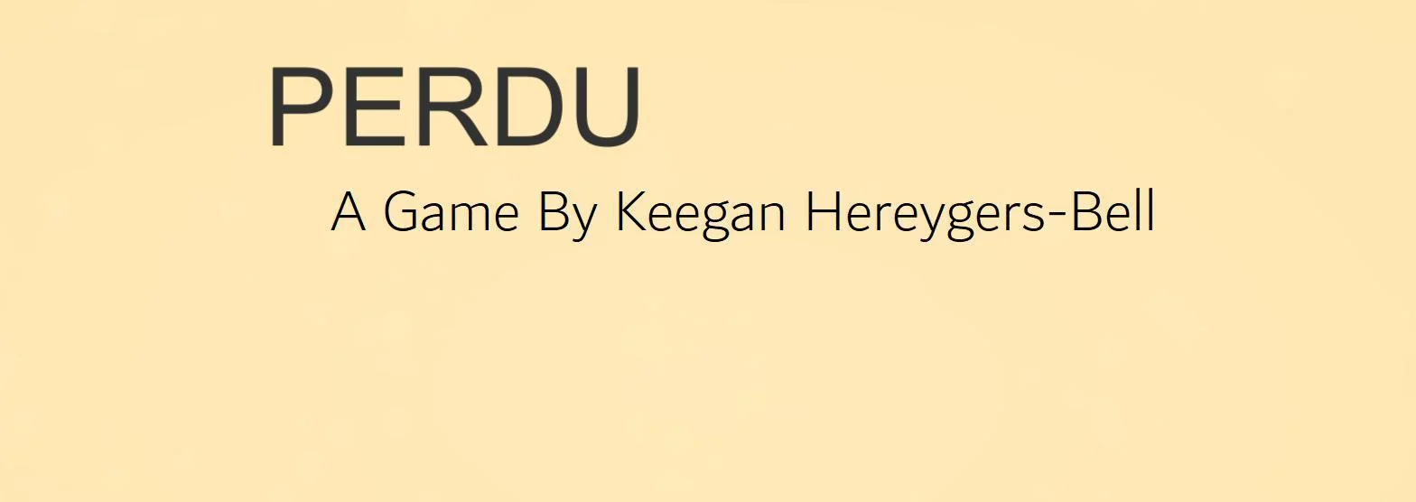 PERDU (itch)