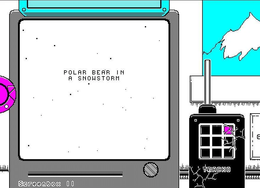 Polar Bear in a Snowstorm (itch)