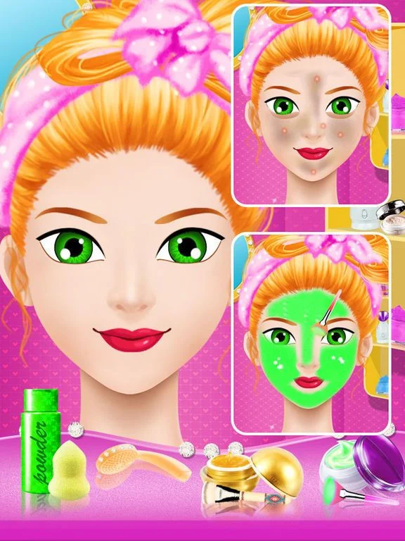Prom Girl Makeover - Make Up & Dress Up Girls Spa Prom Girl Makeover - Make Up & Dress Up Girls Spa