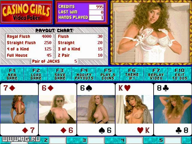 Casino Girls Video Poker Casino Girls Video Poker