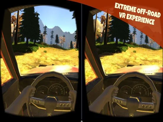 Off-Road Virtual Reality Game: VR Game For Google Cardboard