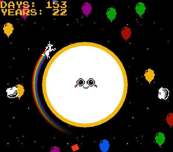 Rainbow Birthday Planet (itch) Rainbow Birthday Planet (itch)