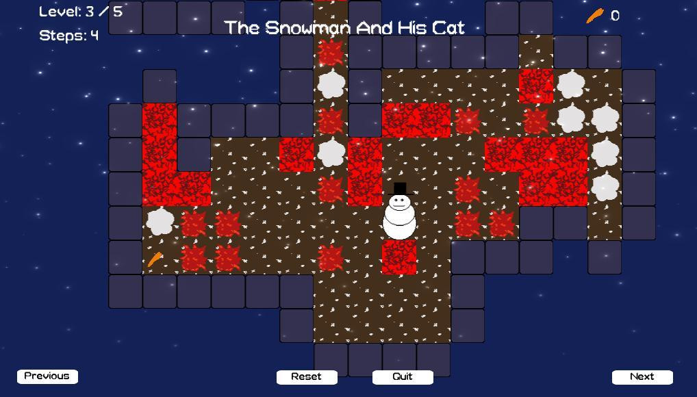 The Snowman And His Cat (itch)