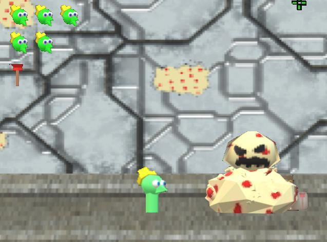 Kekcroc's pizza delivery (PS1 version) (itch)