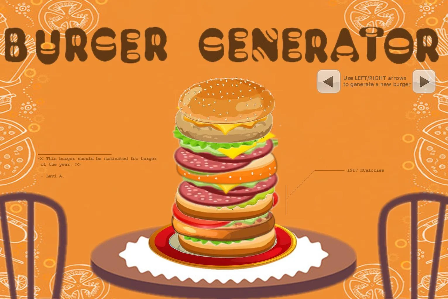 Burger Generator (itch) Burger Generator (itch)