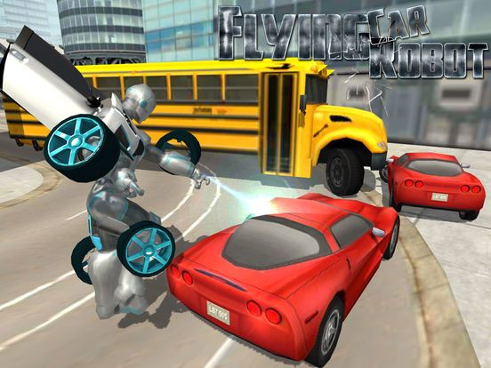 Flying Car Robot Flight Drive Simulator Game 2017 Flying Car Robot Flight Drive Simulator Game 2017