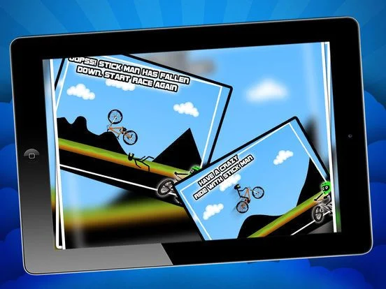 Stickman Downhill - bmx cycle - bike racing game - bike game Stickman Downhill - bmx cycle - bike racing game - bike game