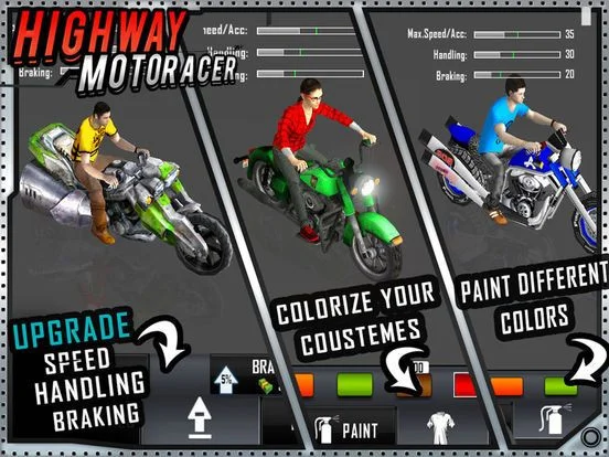 Highway Bike Racer: 3D Racing Highway Bike Racer: 3D Racing
