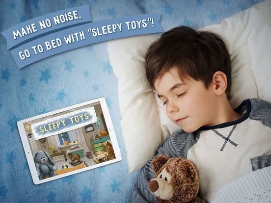 Sleepy Toys. Bedtime Story App