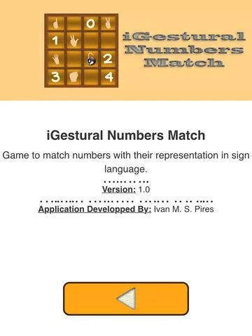 iGestural Numbers Match iGestural Numbers Match
