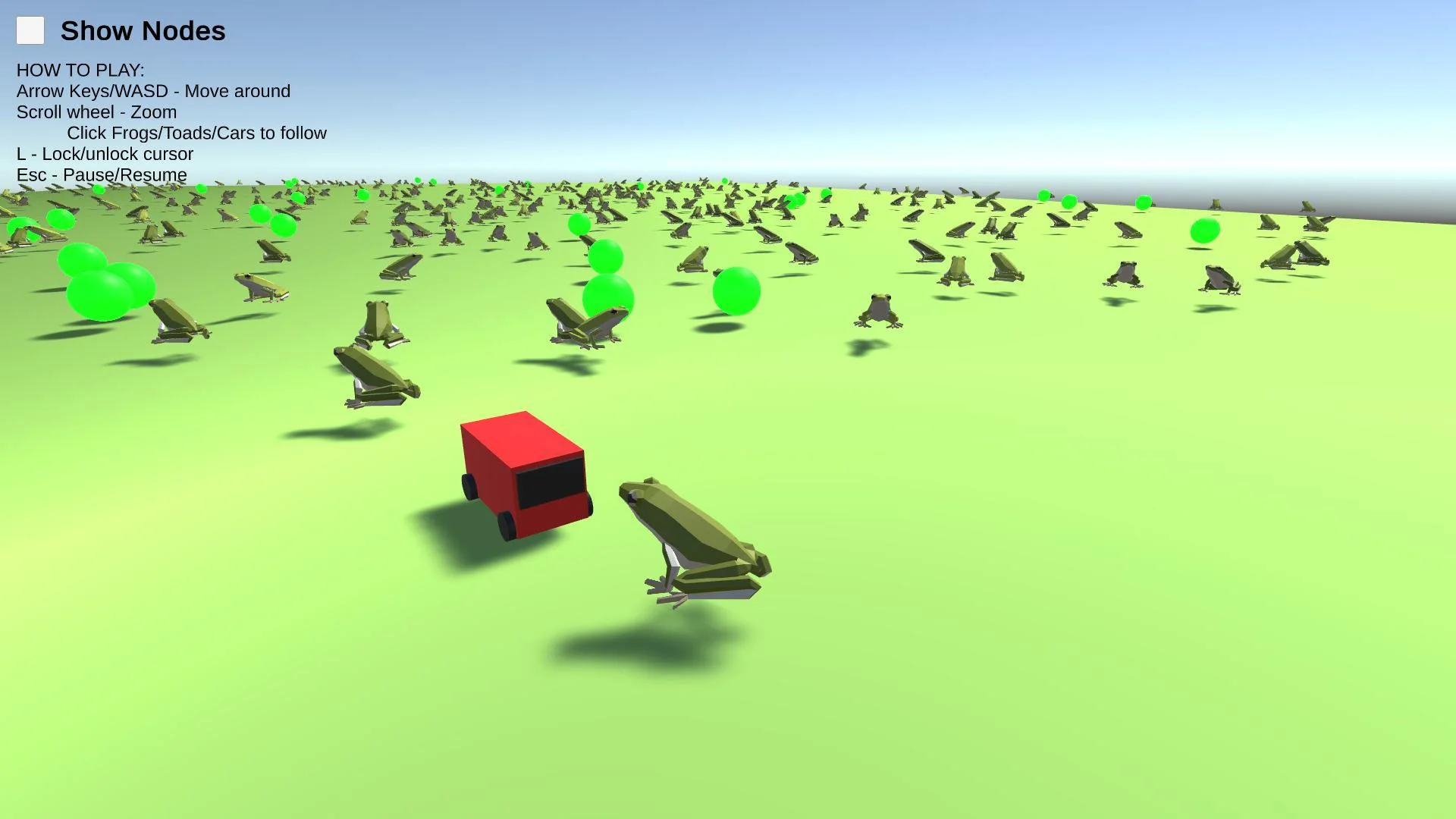 Cars Vs Toads (itch)