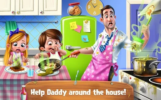 Daddy's Little Helper - Messy Home Fun Adventure Daddy's Little Helper - Messy Home Fun Adventure