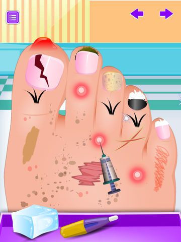 little Foot doctor specialist free kids games