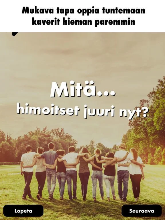 Don't you know me (iOS, Finnish) Don't you know me (iOS, Finnish)
